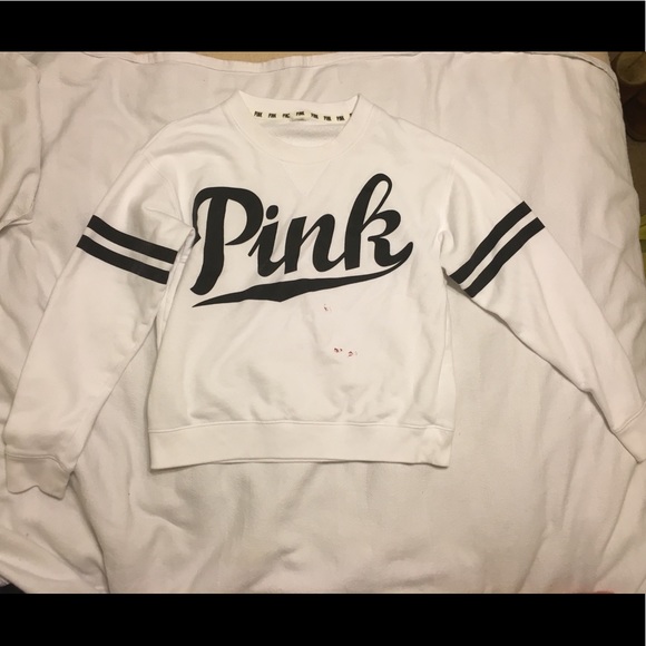 PINK Victoria's Secret Sweaters - PINK crew neck